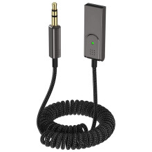 Aux-Auf--5.1-Adapter 3,5-Mm--EmpfäNger, Integriertes Mikrofon, für Autolautsprecher und Heim-Audio