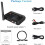 Adapter for Stereo Receiver -  5.3 Receiver, Wireless Audio Adapter for Home Stereo System 10