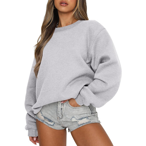 Γυναικεία μπλούζα με μακριά μανίκια, casual, ζιβάγκο, άνετη γραμμή, φλις μπλούζες με