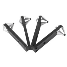 4 STUKS Gecombineerd Type Luidsprekervoet Subwoofer Schokbestendige Spike Beugel Luidspreker Spike Schok
