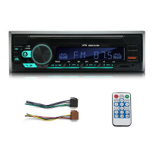 4-Kanaals 45W Autoradio Auto  MP3-Speler Multifunctionele Plug-In U Disk Autoradio met Meerkleurige Functie voor Auto
