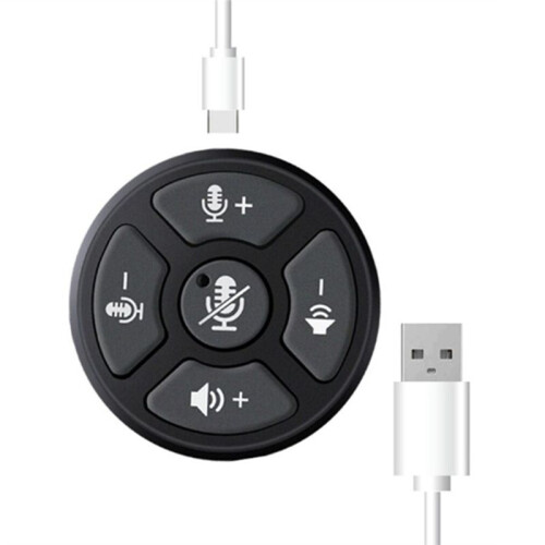 USB-Luidsprekertelefoon 360 Spraakopname USB-Type CA-Microfoon voor Thuiskantoor, Slimme Stemverbetering