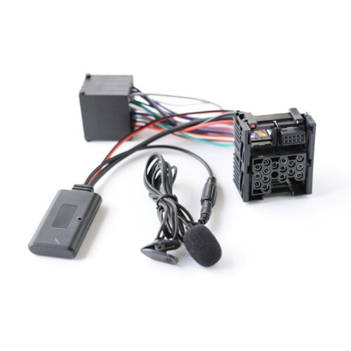 10Pin Stereo  AUX Adapter Car Stereo Media Jack Compatible for  E46 1