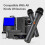 2PCS Wireless Microphone System Kits USB Receiver Handheld Karaoke Microphone Home Party  TV Speaker Singing Mic 3