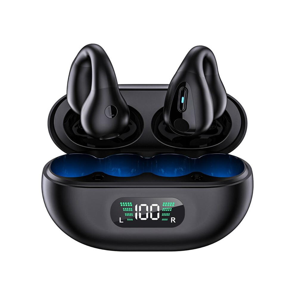 Wirelessbluetooth Headset Does Not Enter The Ear Bone Conduction Clip-Ear Motion Tws Noise Reduction Running Waterproofb 6032562168762