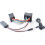 10Pin Stereo  AUX Adapter Car Stereo Media Jack Compatible for  E46 4