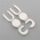 HiFi Audio Speaker Binding Post Bridge 5N KTV Speaker Cable Jumper U Fork Audio Terminal Connector-C 2