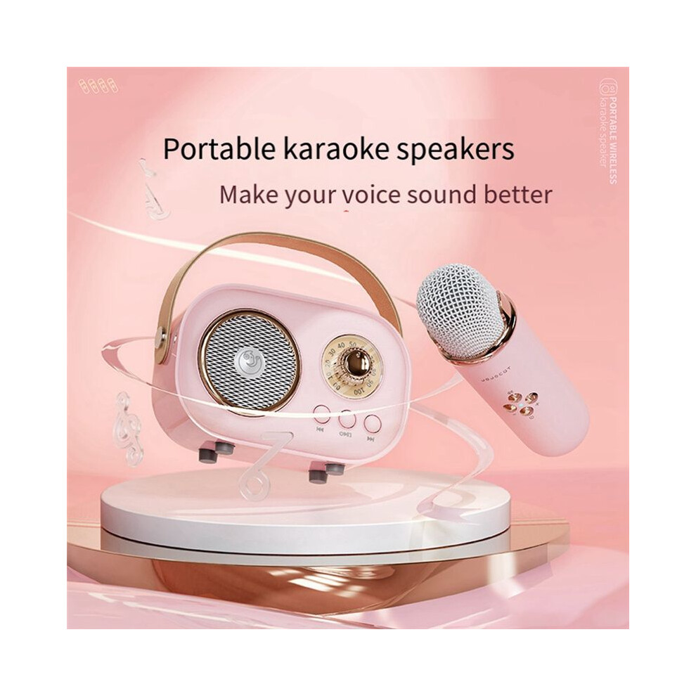 Jojocat Wireless Audio Portable Amplifier Home Ktv Microphone Children's Karaoke Small Microphone Speaker 6033022506407