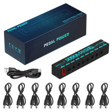 PEDAL POWER Guitar Pedal Power Guitar Effector Power Supply 8 Isolated Output Guitar Effect Pedal Guitar Accessories