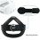 VR Headset Strap for  Quest 3 Adjustable Enhanced  Cushion Wearing  Strap for  Quest 3-Red 5