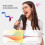 2PCS Wireless Microphone System Kits USB Receiver Handheld Karaoke Microphone Home Party  TV Speaker Singing Mic 6