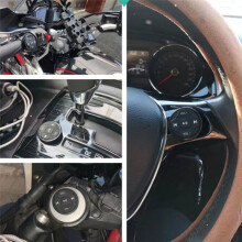Car USB AUX Receiver Wireless Media Button Car Steering Wheel Multifunction Button Remote Control