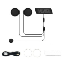 MotorcykelhjäLm Headset 5.0 Intercom TråDlöSa HöRlurar med Mikrofonbrusreducerande HöRlurar