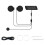 Motorcycle Helmet Headset  5.0 Intercom Wireless Earphone with Mic Noise Reduction Headphone 1