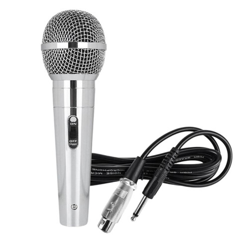 Microphone Handheld Professional Wired Metal Dynamic Microphone Clear Voice Mic for Vocal Music Performance