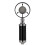 Professional Condenser Wired Vintage Recording Studio Microphone for Live Broadcast Black 1