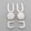 HiFi Audio Speaker Binding Post Bridge 5N KTV Speaker Cable Jumper U Fork Audio Terminal Connector-C 5