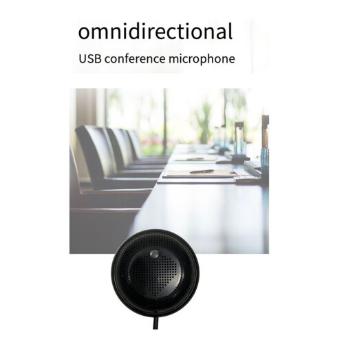 Conferentie USB-Microfoon, USB-Computer Microtype Condensatormicrofoon, Omnidirectionele Microfoon voor Laptop-Pc 2