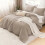 Light Coffee Comforter Set Twin/Twin XL 2-Piece 2