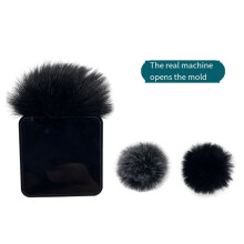 Per WIRELESS GOII Copricapo per Microfono GOII Coprimicrofono Multifunzionale Antivento con Riduzione del Rumore, 1 PZ B