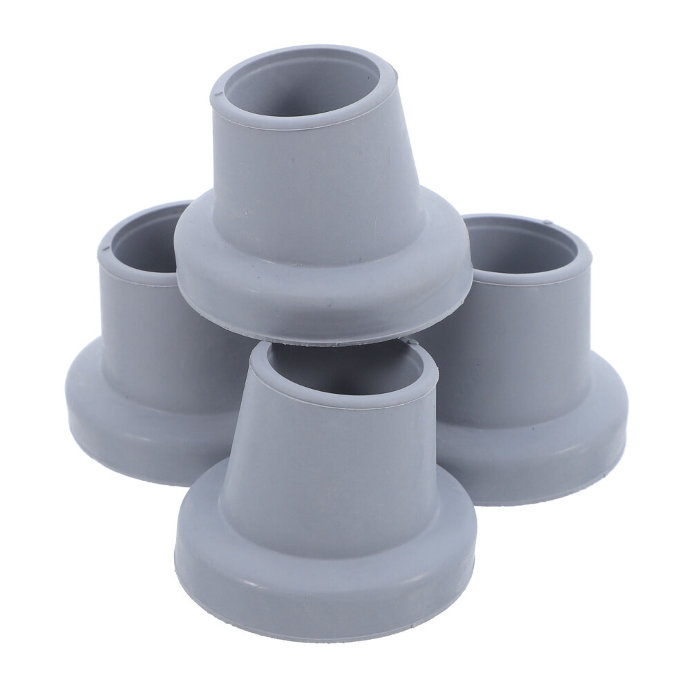 4pcs Non-Slip Rubber Feet For Shower Chair Bath Stool Shower Chair Leg Cap Non-Slip Replacement Feet Covers Chair Leg Floor Protector Chair Leg Cover