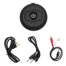 5.0 Audio Transmitter for TV PC Connect 2 Headphones 3.5mm AUX Low Latency Stereo Wireless Adapter