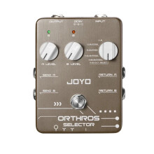 JOYO JF-24 Orthros Selector Pedal Multi-Mode Bypass Control Electric Guitar Effect Pedals