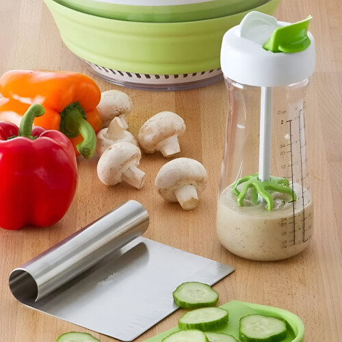 ACDANC Saladedressing Shaker 500ml BPA-vrij 2