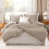 Light Coffee Comforter Set Twin/Twin XL 2-Piece 4