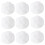 400Pcs Disposable Microphone Cover,Handheld Microphone Windscreen for Karaoke KTV Recording Studio White 1
