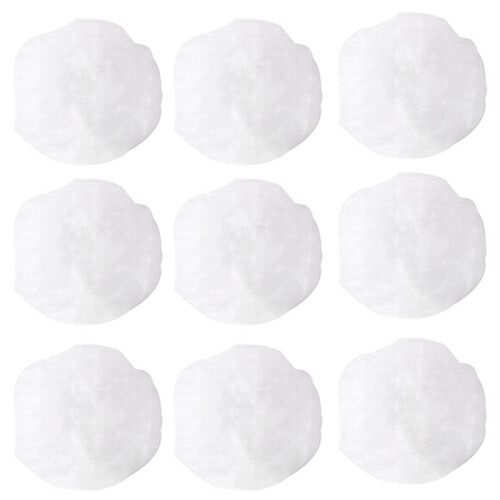 400Pcs Disposable Microphone Cover,Handheld Microphone Windscreen for Karaoke KTV Recording Studio White