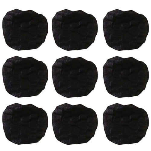 400Pcs Disposable Microphone Cover,Handheld Microphone Windscreen for Karaoke KTV Recording Studio Black