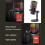 Gaming RGB Microphone, USB PC Mic for Streaming, Podcasts, Recording, Condenser Computer Desktop Mic  for /PS4/PS5 7