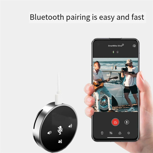 USB Microphone Conference Speakerphone ,360 Degree Omnidirectional Condenser Mic Computer Video Speakerphone for PC 2