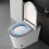 Housse de siège de toilette en maille douce (1 pièce) 4