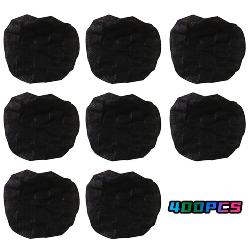 400Pcs Disposable Microphone Cover,Handheld Microphone Windscreen for Karaoke KTV Recording Studio Black 2