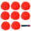 400Pcs Disposable Microphone Cover,Handheld Microphone Windscreen for Karaoke KTV Recording Studio Red 3