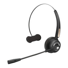 Wireless Headset Noise Cancelling Headphones with Mic Gaming Headset, Best Call Center Headset with Microphone
