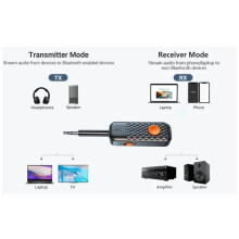 5.2 Receiver and Transmitter Low Latency APTX 1 to 2 Suitable for Headphones Speakers Car TV