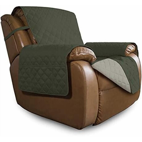 Funda extragrande para sillón reclinable – Acolchada, resistente al agua,