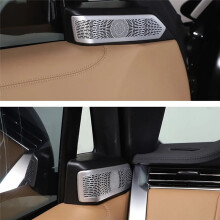 Car Interior Trim Door A-Pillar Tweeter Audio Speaker Cover Decorate Sticker for L460 2023