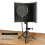 Microphone Isolation Screen Mic Sound Absorbing Screens Adjustable for Broadcasting Podcasts Recording Singing Studio 9