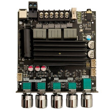 ZK-ST21 Digital Amplifier Board 2.1 Channel 100Wx2+200W Subwoofer Chip TPA3221 HiFi Stereo Amplifier Board(A)