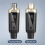 Wireless Microphone System XLR Mic Converter Adapter UHF Automatic Transmitter Setup for Condenser Dynamic Mic 1
