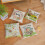 Fodere per cuscini primaverili 20x20 cm, set floreale da 4 pezzi 2