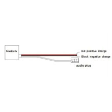 Car 12Pin Module Wireless Radio AUX-in Aux Cable Adapter for E60 04-10 E63 E64 E61 E70 E90 E91 E92