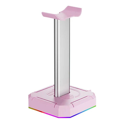 Headphone Bracket Display Rack RGB Backlight  Mounted Stand Holder Desktop Organizer Vertical Bracket Hanger,