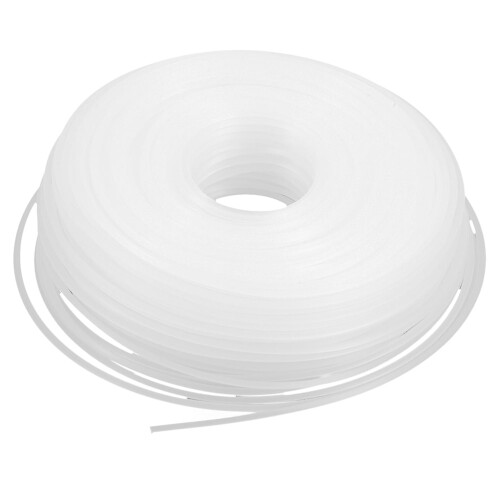 Witte nylon trimmerdraad 0,085 inch x 420 voet