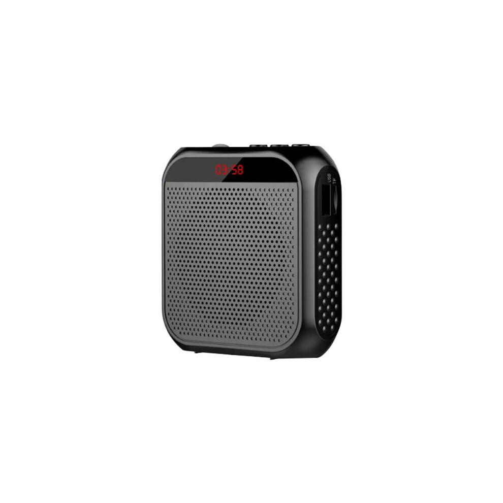 2200Mah Voice Amplifier Multifunctional Voice Speaker Portable Speaker With Microphone Display, For Teachers Speech A 6033652634495