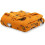 Peanuts Snoopy VelvetLoft Plush Blanket King90x108Orange 1
